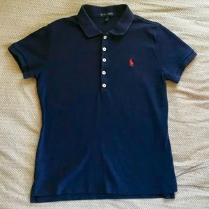 Navy Blue Ralph Lauren women’s polo